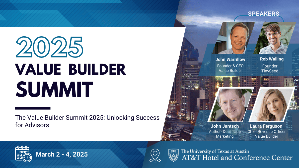 Value builder summit 2025